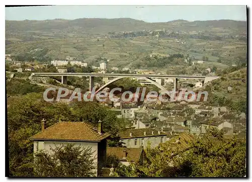 Cartes postales moderne Rive De Gier Le Viaduc de l'autoroute