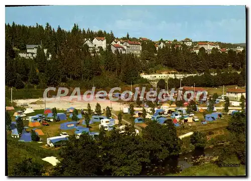 Cartes postales moderne Le Chambon sur lignon Le Camping du Lignon