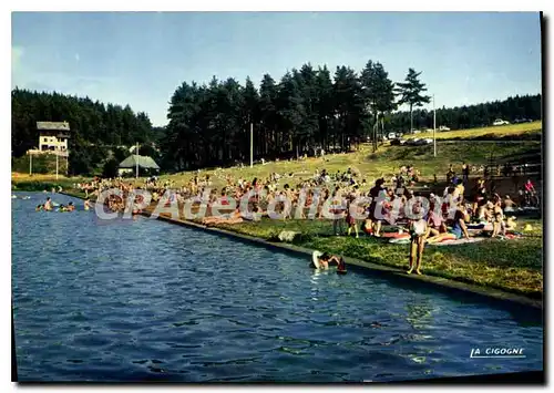 Moderne Karte Le Chambon sur Lignon Les Plaisirs de l'Eau