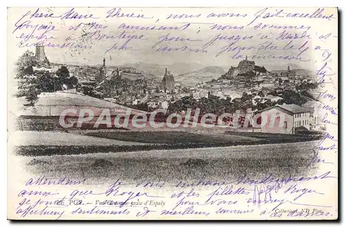 Cartes postales Le Puy Vue g�n�rale prise d'Espaly