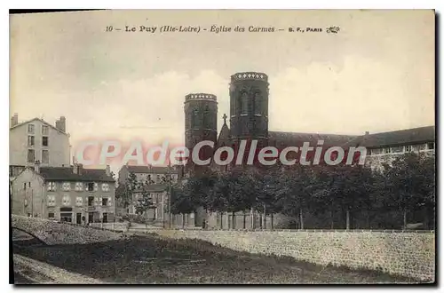 Ansichtskarte AK Le Puy Eglise des Carmes