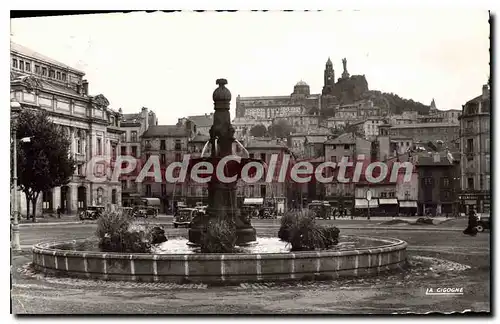 Cartes postales Le Puy Centre Tourisitique d'un Pittoresque Unique au Monde Ses Dentelies Place Michelet