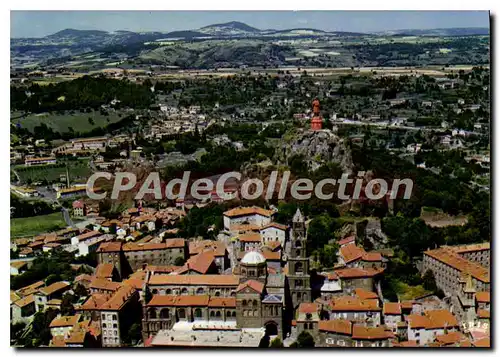 Moderne Karte Le Puy Ville Sainte Ville d'art