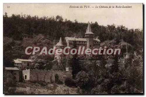 Ansichtskarte AK Environs du Puy Le Chateau de la Roche Lambert