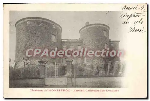 Cartes postales Chateau de Monistrol Ancien Chateau des Eveques