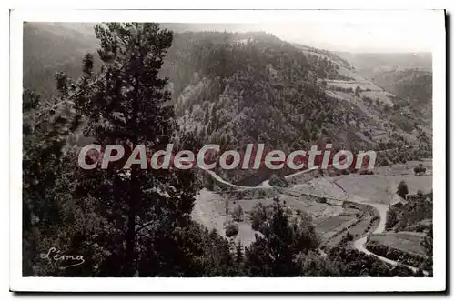 Cartes postales Paysage sur les Planchas Valle de la Gagne Carrefour de routes tres pittoresques entre St Julien