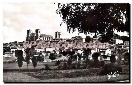 Cartes postales La Chaise Dieu Abbaye Saint Robert et vue Generale Aspect Sud