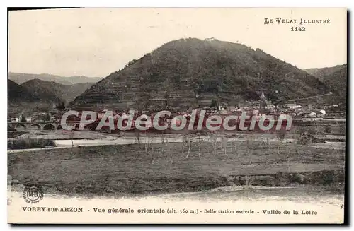 Ansichtskarte AK Vorey sur Arzon Vue Generale Orientale Belle Station Estivale Valle de la Loire