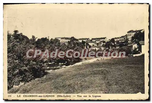 Cartes postales Le Chambon sur Lignon Vue sur le Lignon