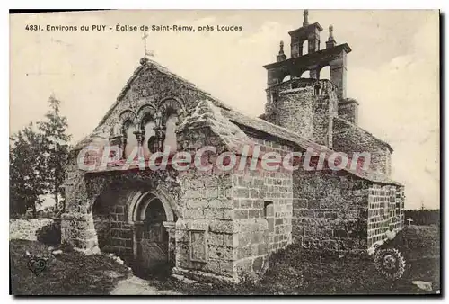 Cartes postales Environs du Puy Eglise de Saint Remy pres Loudes