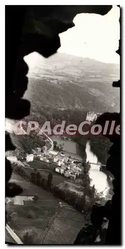 Ansichtskarte AK Environs d'Arvant La Vallee de l'Allagnon Vue prise d'une Breche du chateau de Leotoing