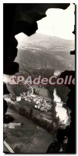 Cartes postales Environs d'Arvant La Vallee de l'Allagnon Vue prise d'une Breche du chateau de Leotoing