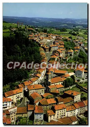 Moderne Karte Allegre Centre de tourisme ou l'on remarque le portique vestige du chateau feodal