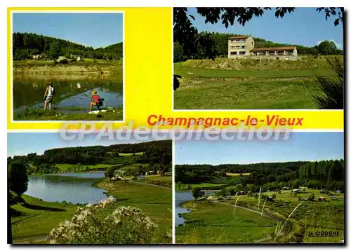 Cartes postales moderne Champagnac Le Vieux Altitude 872 M
