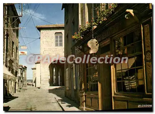 Cartes postales moderne Saint Didier En Velay Vieille rue au fond les Halles