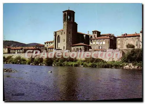 Cartes postales moderne Langeac L'Eglise au Bord de l'Allier