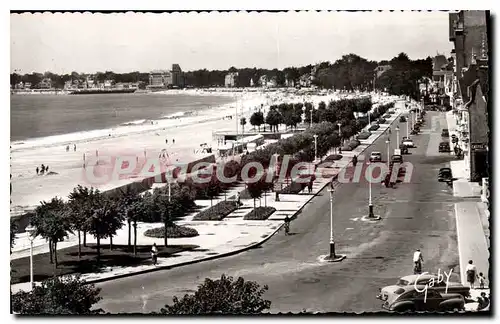 Cartes postales La Baule Esplanade de l'Ermitage et Plage Benoist