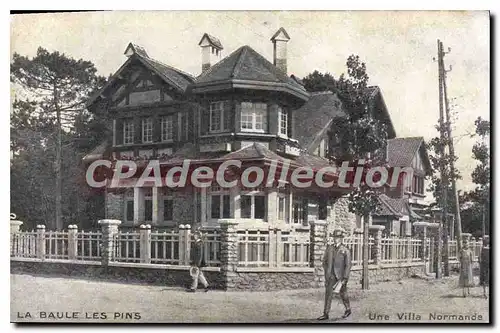 Cartes postales La Baule Les Pins villa