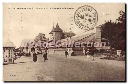 Cartes postales La Baule Sur Mer L'Esplanade et le Casino