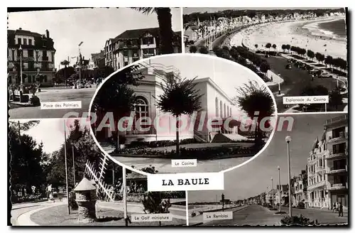 Cartes postales La Baule casino golf