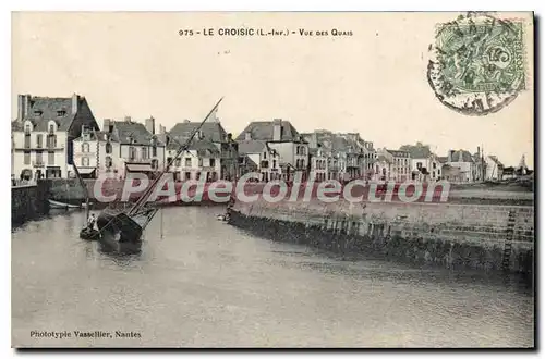 Cartes postales Le Croisic Vue des Quais