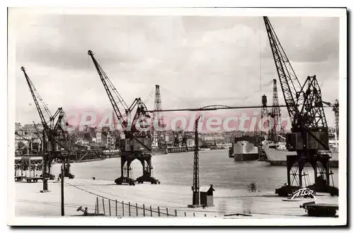 Cartes postales Nantes Les Quais avec le Transbordeur