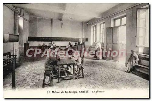 Cartes postales Maison de St Joseph Nantes Le Fumoir