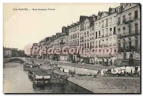 Cartes postales Nantes Quai Duguay Trouin