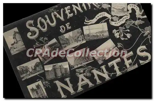 Cartes postales Souvenir De Nantes