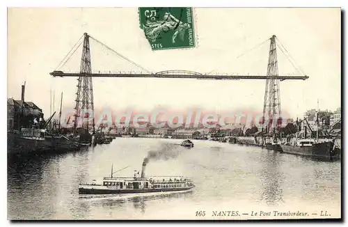 Cartes postales Nantes Le Pont Transbordeur