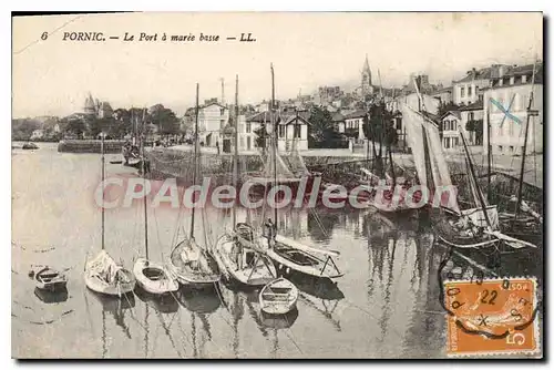 Cartes postales Pornic Le Port � Maree Basse