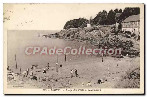 Cartes postales Pornic Plage des Flots � Gourmalon