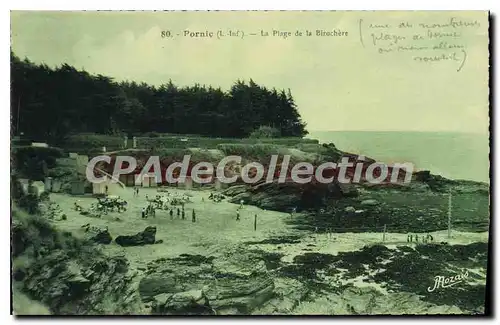 Cartes postales PORNIC La Plage de la Birochere