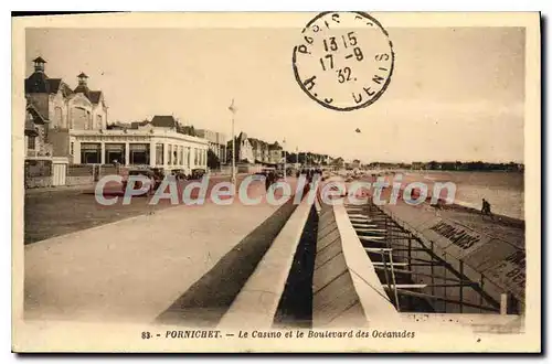 Cartes postales Pornichet Le Casino et le Boulevard des Oceanides