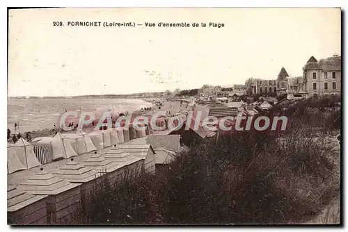 Cartes postales Pornichet Vue d'Ensemble de la Plage