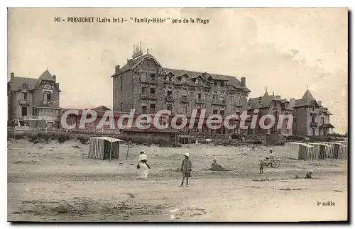 Ansichtskarte AK Pornichet Family Hotel pris de la Plage