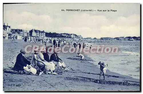 Cartes postales Pornichet Vue sur La Plage