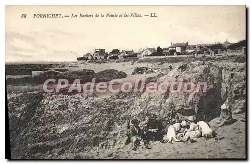 Ansichtskarte AK Pornichet Rochers de la Pointe et les Villas