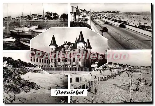 Cartes postales Pornichet Le Port La Promenade Le Chateau