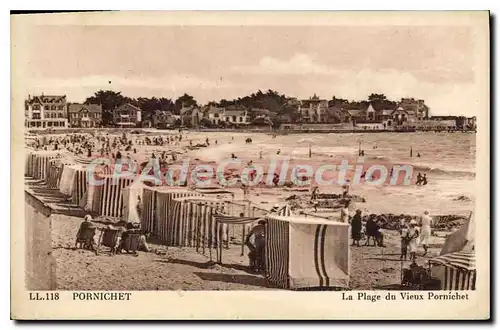 Ansichtskarte AK Pornichet La Plage du Vieux Pornichet