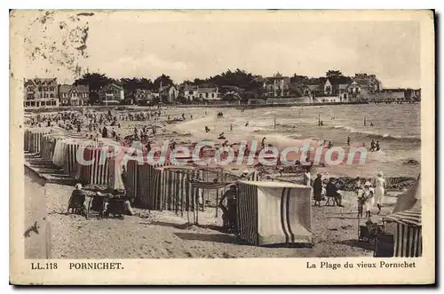 Ansichtskarte AK Pornichet La Plage du Vieux Pornichet