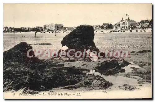 Ansichtskarte AK Pornichet Les Falaises de la Plage