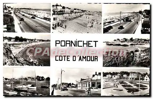 Ansichtskarte AK Pornichet Cote D'Amour La Promenade La Plage