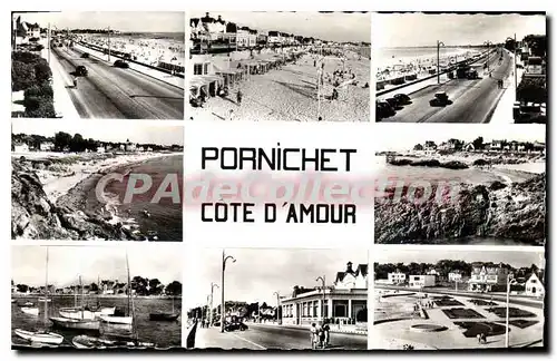 Cartes postales Pornichet Cote D'Amour La Promenade La Plage