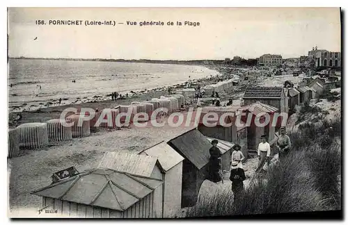 Cartes postales Pornichet Vue Generale de La Plage