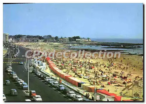 Cartes postales moderne Pornichet La Plage Et Le Boulevard Des Oceanides