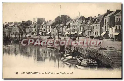 Ansichtskarte AK Le Pouliguen Le Port Et Les Quais