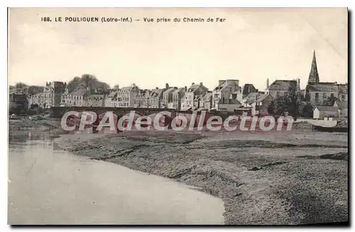 Cartes postales Le Pouliguen Vue Prise Du Chemin De Fer