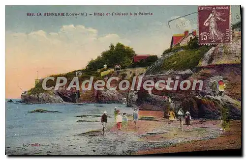 Ansichtskarte AK La Bernerie Plage Et Falaises La Patorie