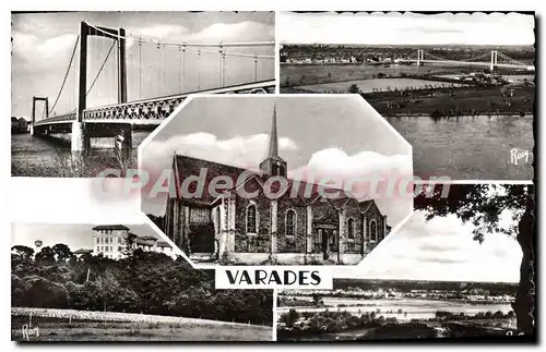 Cartes postales Varades Le Pont La Loire Et Les Iles